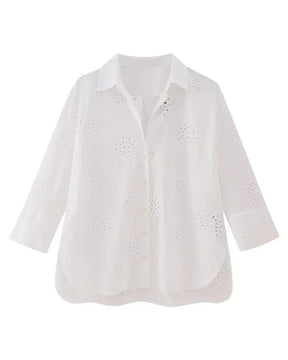 Camisa Feminina Bordada Agatha